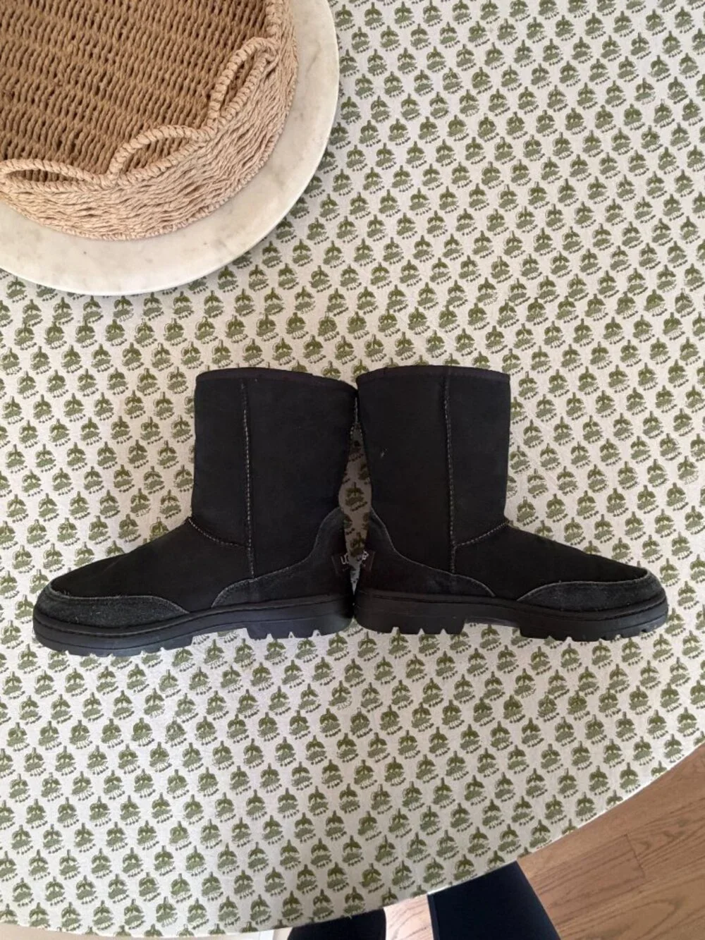 Black UGG Australian Made Classic 3/4 Boots | Size W 8